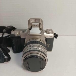 Vintage Pentax ZX-50 35mm SLR Film Camera with‎ Pentax 35-80mm Lens *Untested*